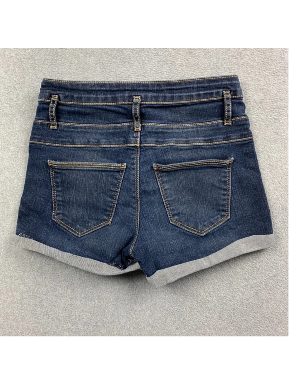 Refuge Women's Denim Blue Shorts - Picture 7 of 15